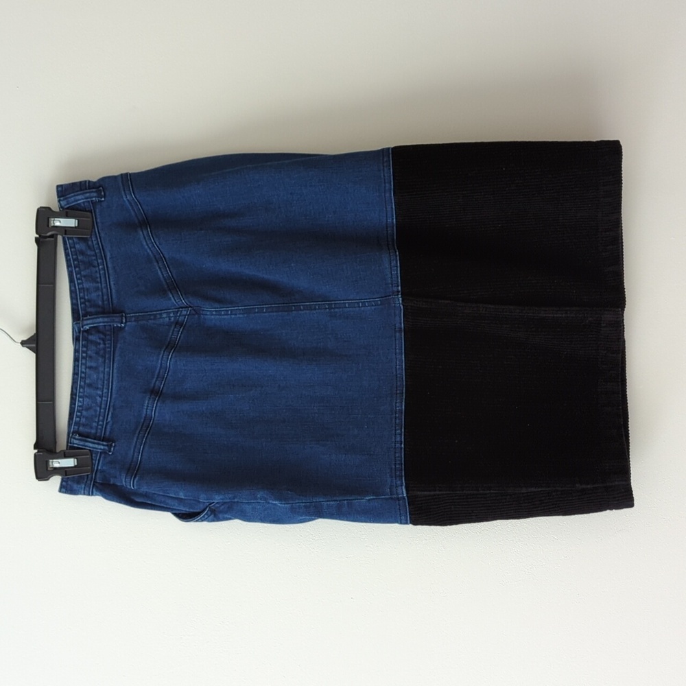 Anthropologie Tonal Denim‎ Skirt | Plenty by Tracy Reese - Picture 5 of 9